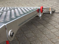 Punched and Raised Traction Platform